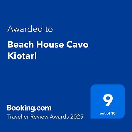 Beach House Cavo Kiotari Jenádi Kültér fotó